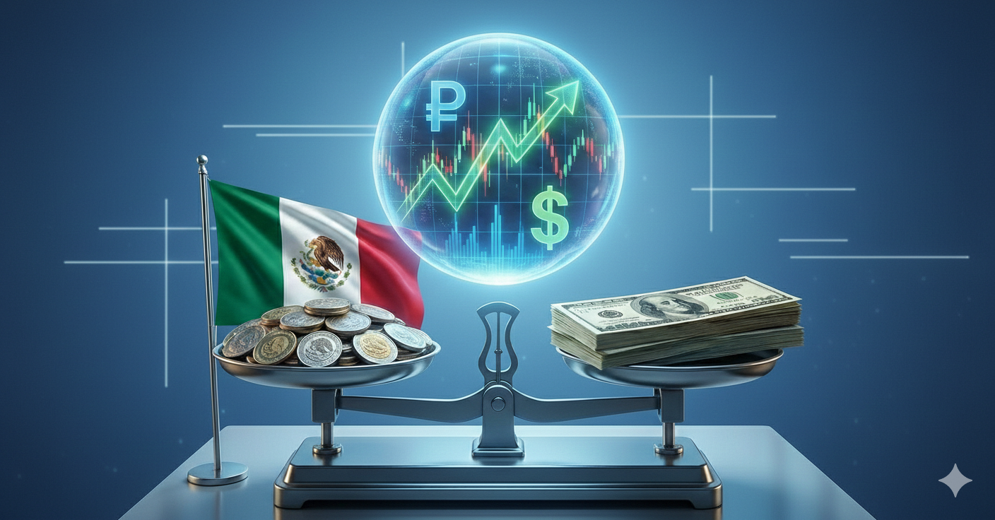 Pronóstico dólar 2026-2030 México. Pronóstico del tipo de cambio del dólar a peso mexicano a 5 años